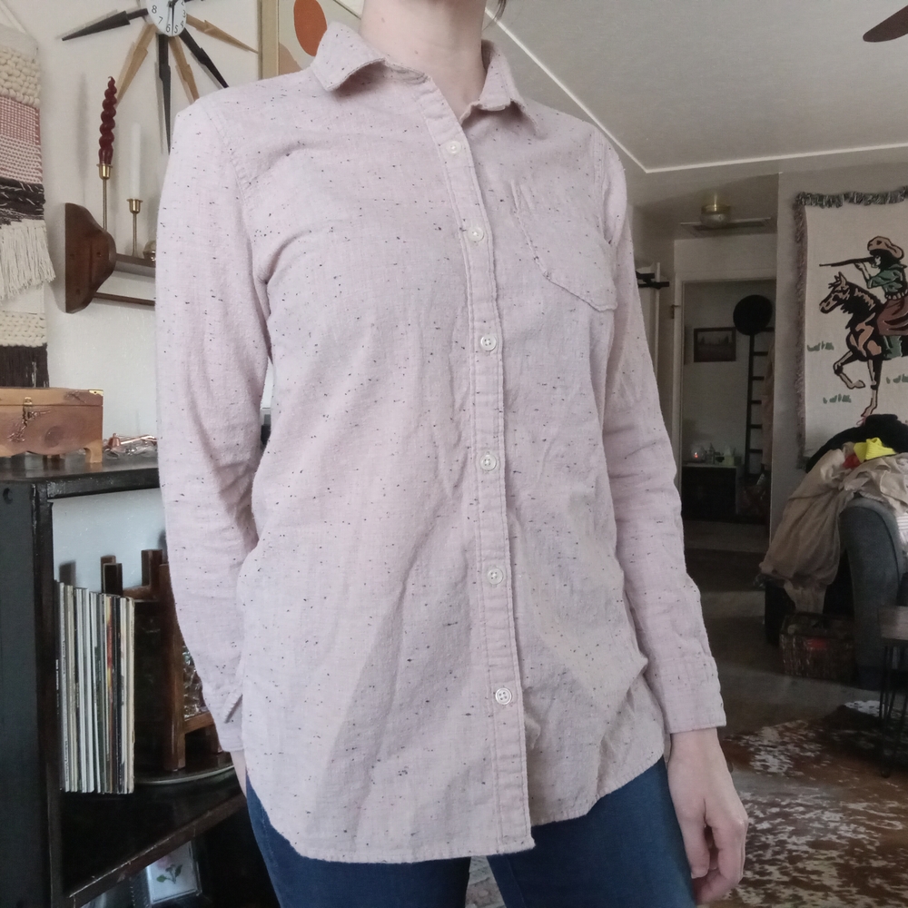 Old Navy Button-Up Tunic Shirt